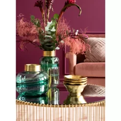 Vase Positano Belly Grun 21Cm Vasen