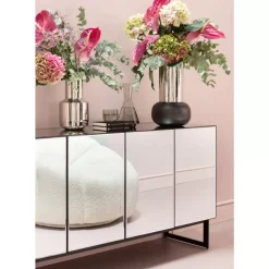 Online Vase Vesuv Schwarz 42Cm Vasen