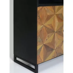 Clearance Vitrine Illusion Gold 90X180Cm Regale