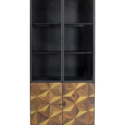 Clearance Vitrine Illusion Gold 90X180Cm Regale