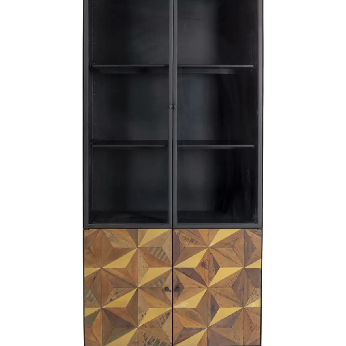 Clearance Vitrine Illusion Gold 90X180Cm Regale