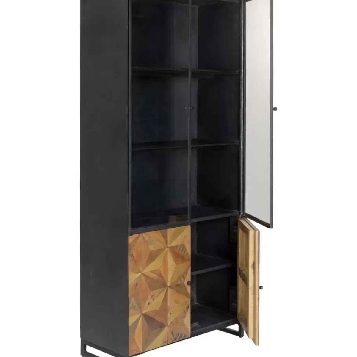 Clearance Vitrine Illusion Gold 90X180Cm Regale