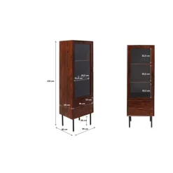 Vitrine Ravello 170X55 Regale