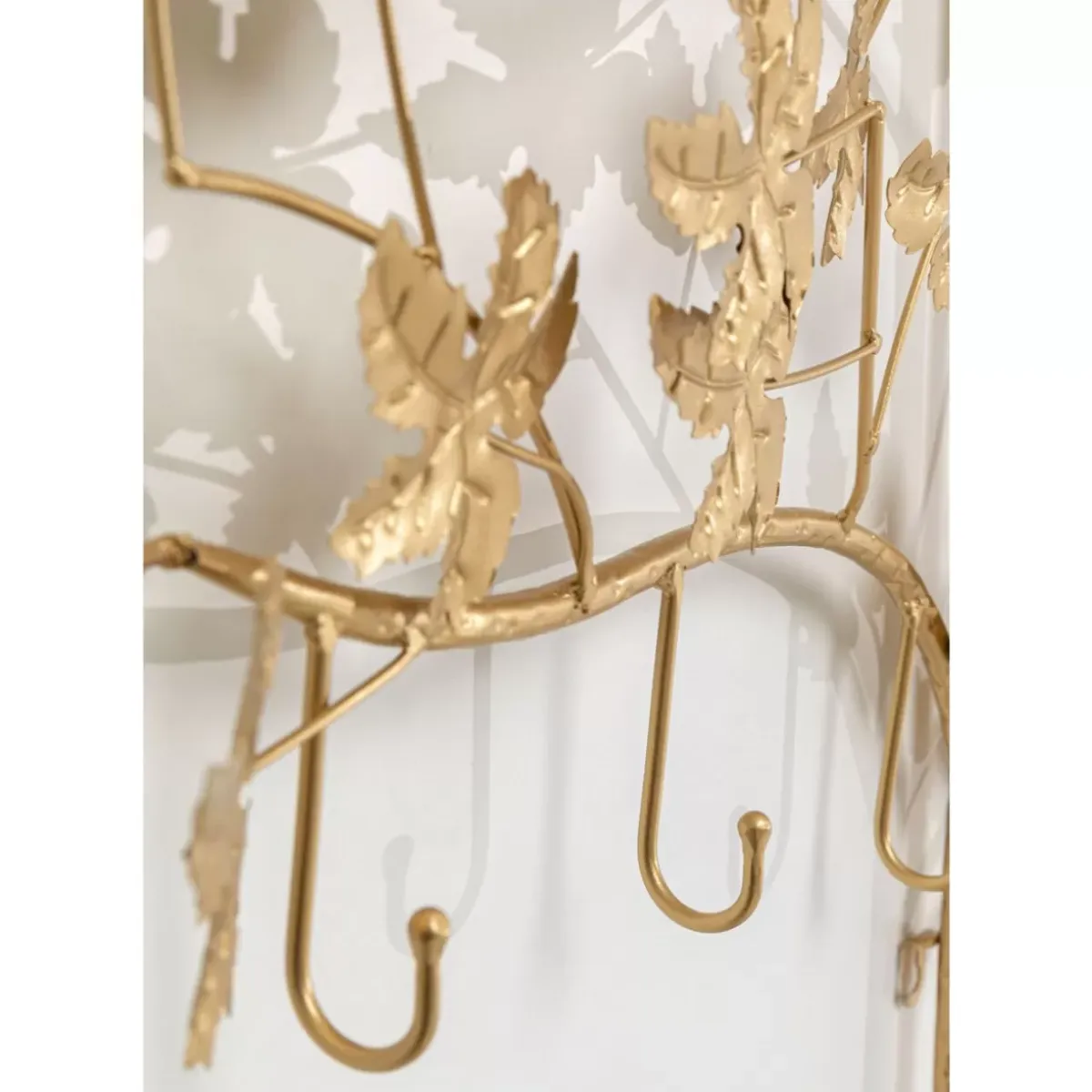 Outlet Wandgarderobe Leafline Gold 93Cm Kleinmöbel & Sonstiges