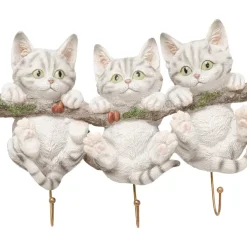 New Wandhaken Three Mini Cats Kleinmöbel & Sonstiges