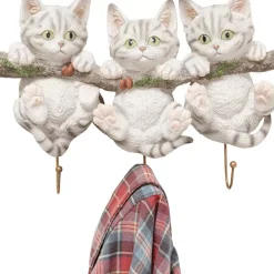 New Wandhaken Three Mini Cats Kleinmöbel & Sonstiges