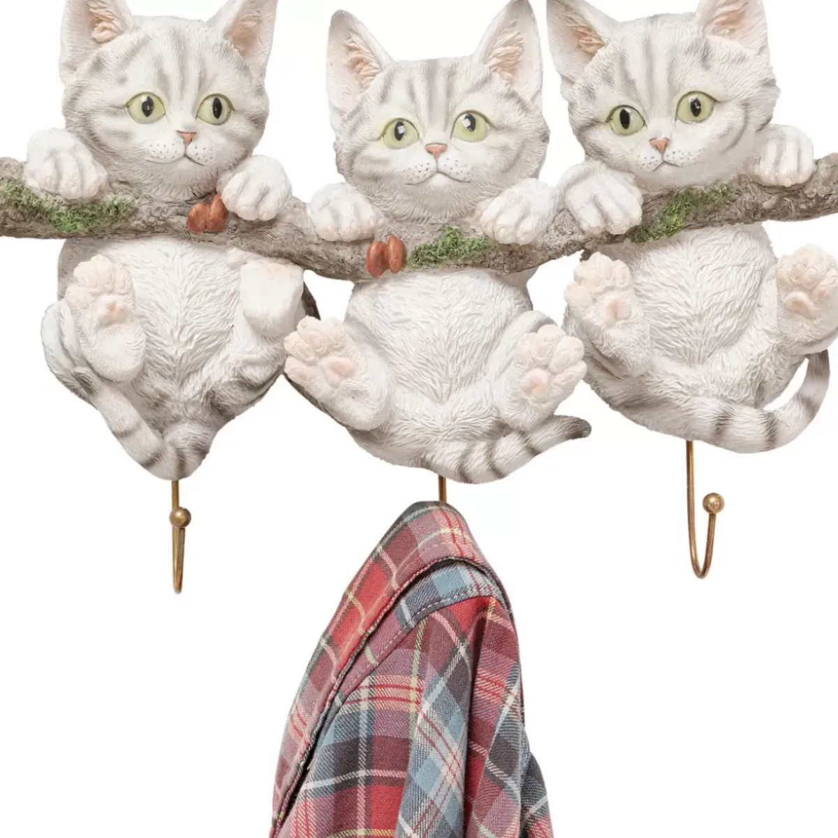 New Wandhaken Three Mini Cats Kleinmöbel & Sonstiges
