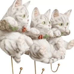 New Wandhaken Three Mini Cats Kleinmöbel & Sonstiges