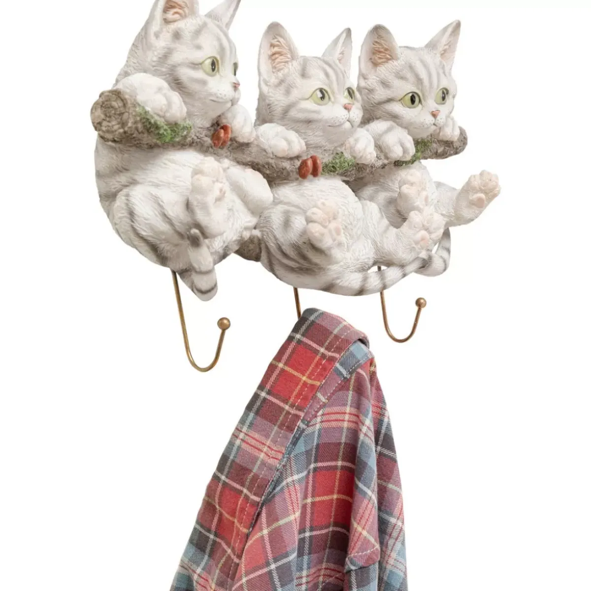 New Wandhaken Three Mini Cats Kleinmöbel & Sonstiges