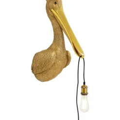 Best Wandleuchte Animal Spoonbill Gold 29X62Cm Wandleuchten