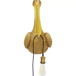 Best Wandleuchte Animal Spoonbill Gold 29X62Cm Wandleuchten