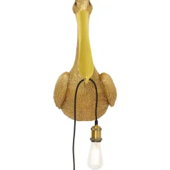 Best Wandleuchte Animal Spoonbill Gold 29X62Cm Wandleuchten