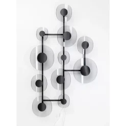 New Wandleuchte Mariposa Schwarz Smoke 116X198Cm Wandleuchten