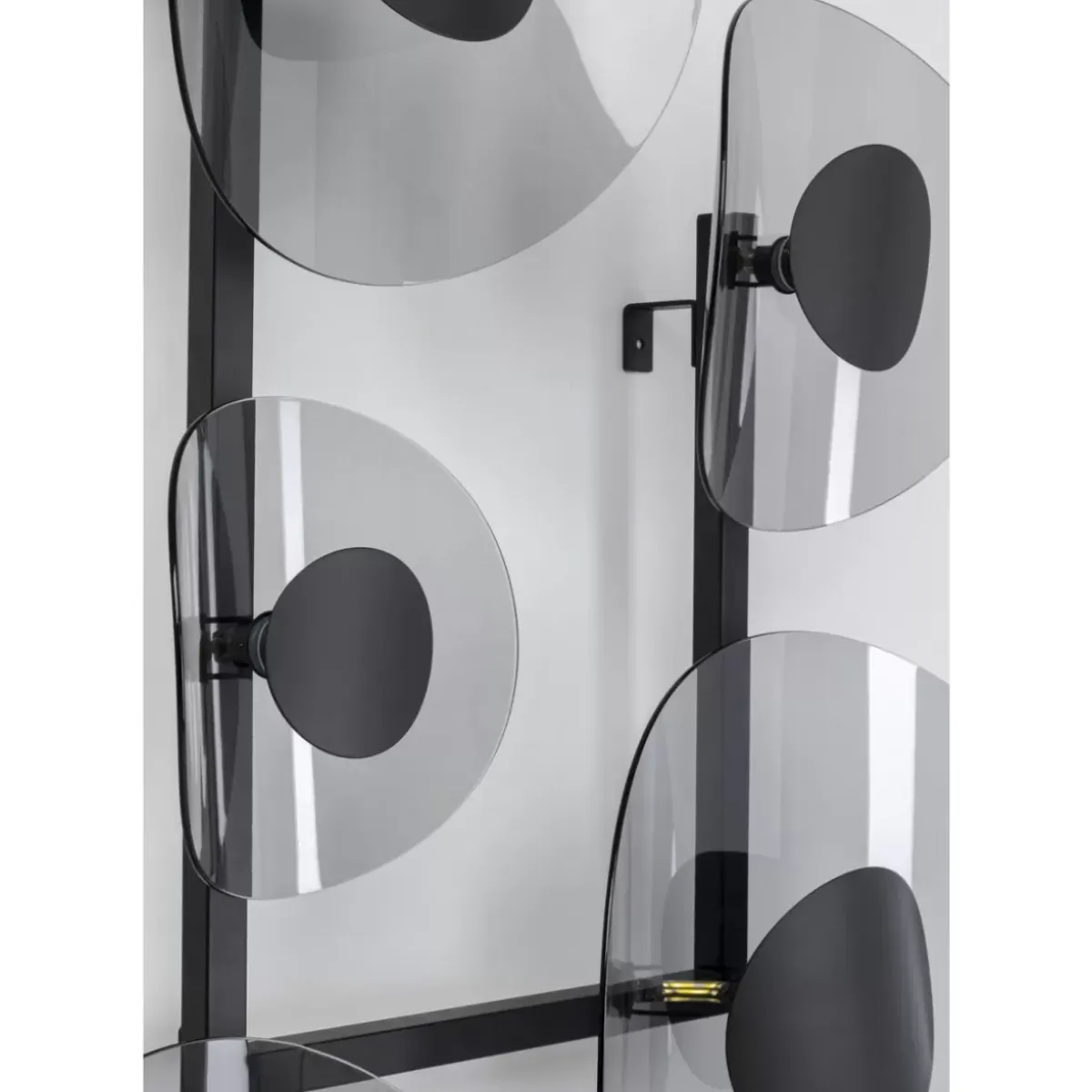 New Wandleuchte Mariposa Schwarz Smoke 116X198Cm Wandleuchten