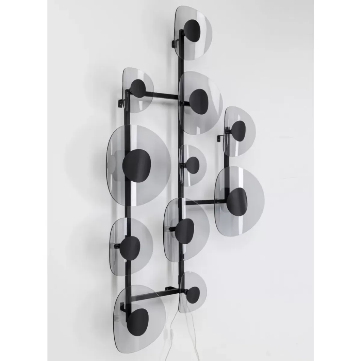 New Wandleuchte Mariposa Schwarz Smoke 116X198Cm Wandleuchten
