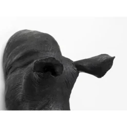Online Wandobjekt Rhino Head Antique Schwarz Bilder