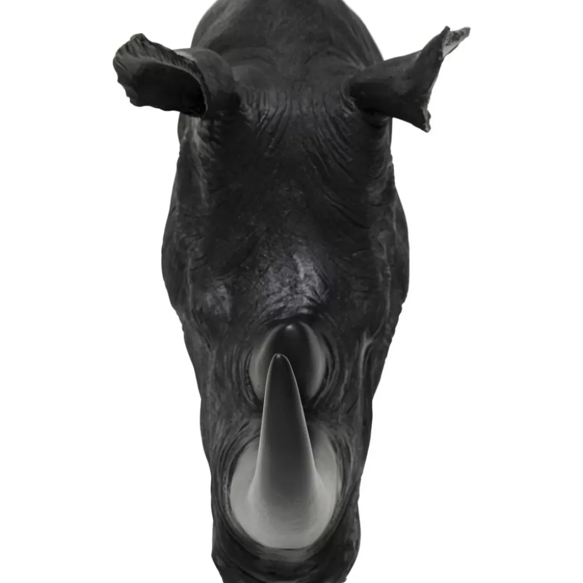 Online Wandobjekt Rhino Head Antique Schwarz Bilder