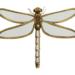 New Wandschmuck Dragonfly Mirror 45Cm Bilder