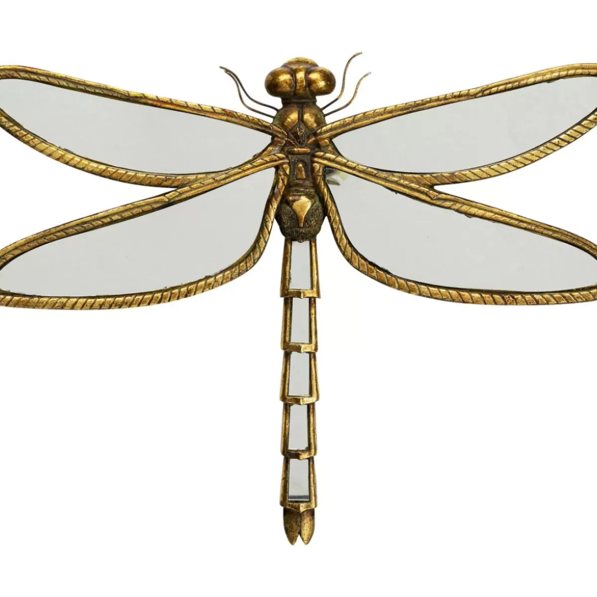 New Wandschmuck Dragonfly Mirror 45Cm Bilder