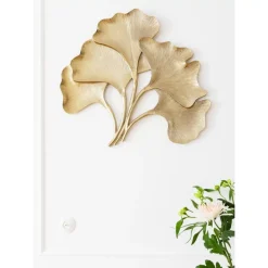 Discount Wandschmuck Ginkgo Gold Gros Bilder
