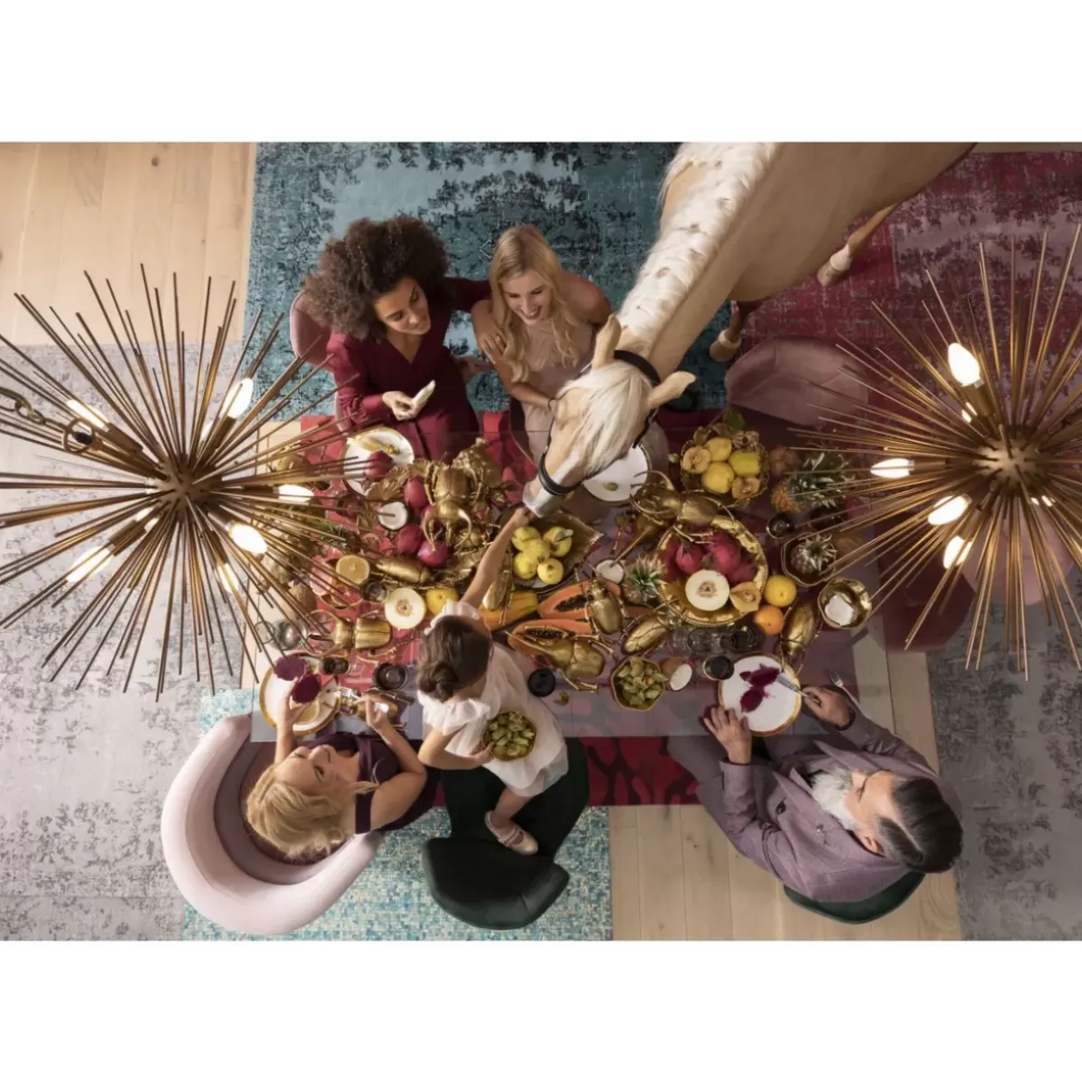 Discount Wandschmuck Herkules Beetle Gold Bilder