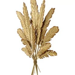 Clearance Wandschmuck Leaf Bouquet Gold Bilder