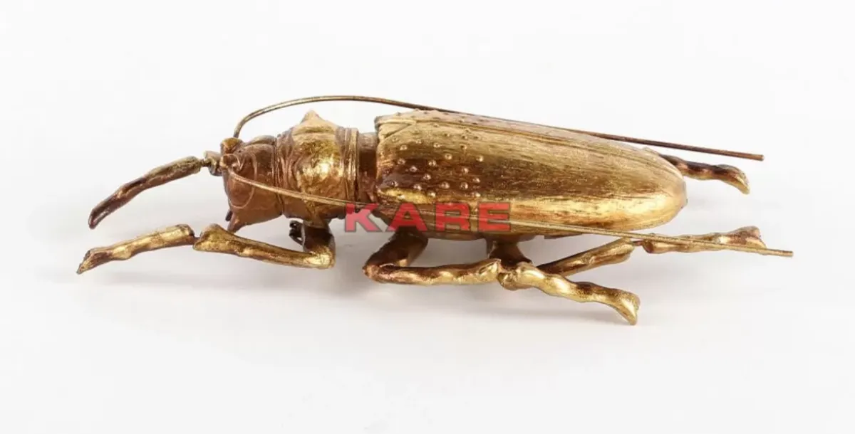 Wandschmuck Longicorn Beetle Gold Bilder