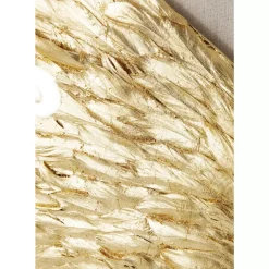 Outlet Wandschmuck Wings Gold-Weis 120X120Cm Bilder