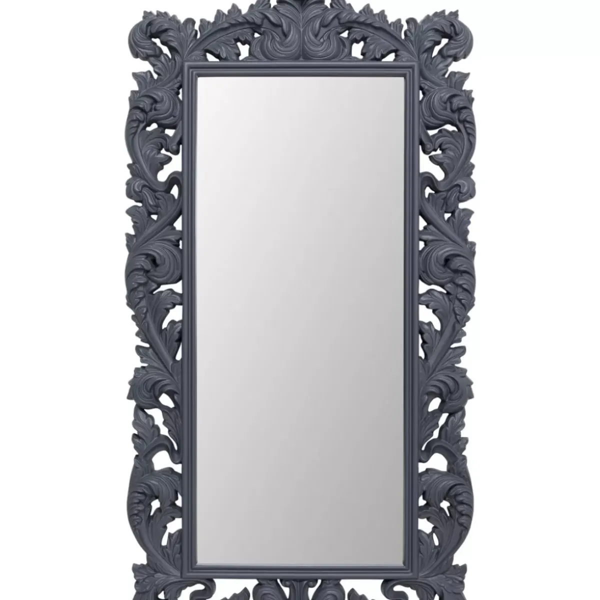 Wandspiegel Baroque Valentina Grau 100X190Cm Spiegel