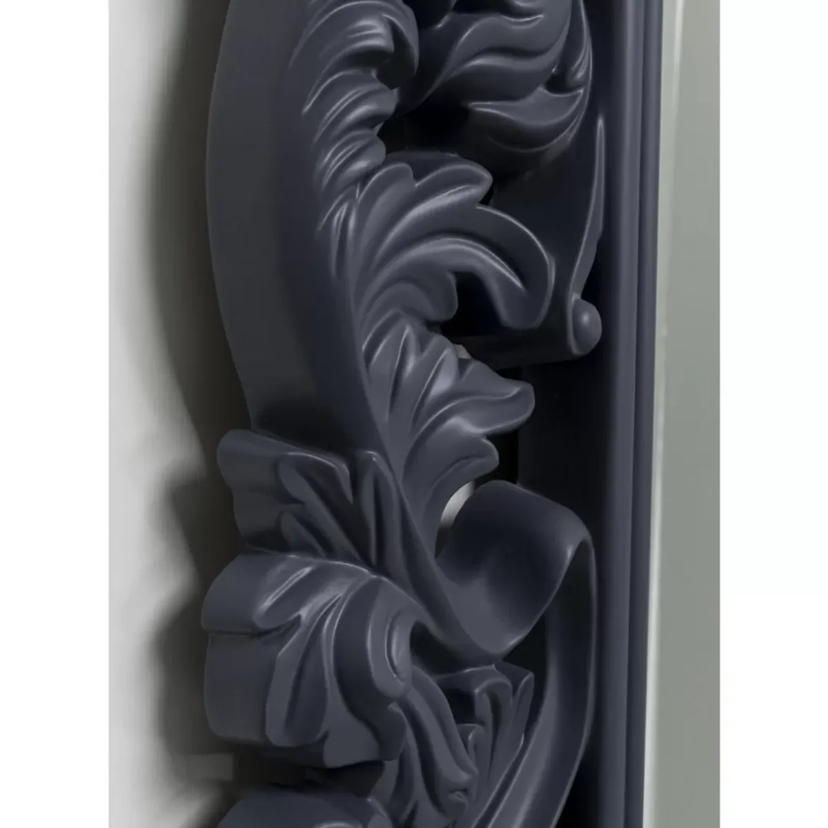 Wandspiegel Baroque Valentina Grau 100X190Cm Spiegel