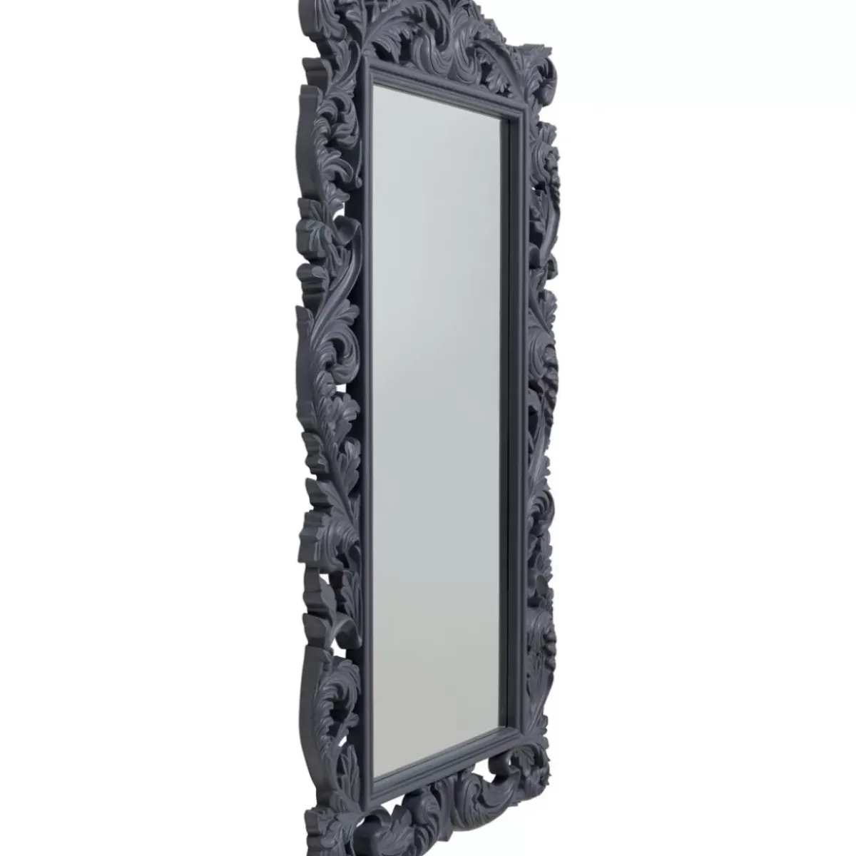 Wandspiegel Baroque Valentina Grau 100X190Cm Spiegel