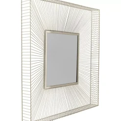 Outlet Wandspiegel Dimension Champagner 91X91Cm Spiegel
