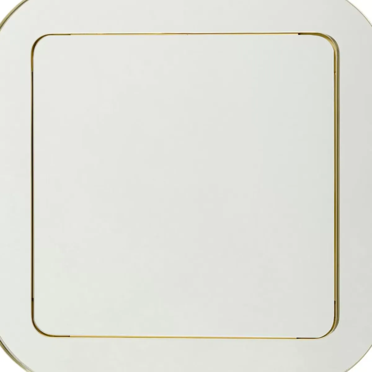 Wandspiegel Double Row 80X80Cm Spiegel