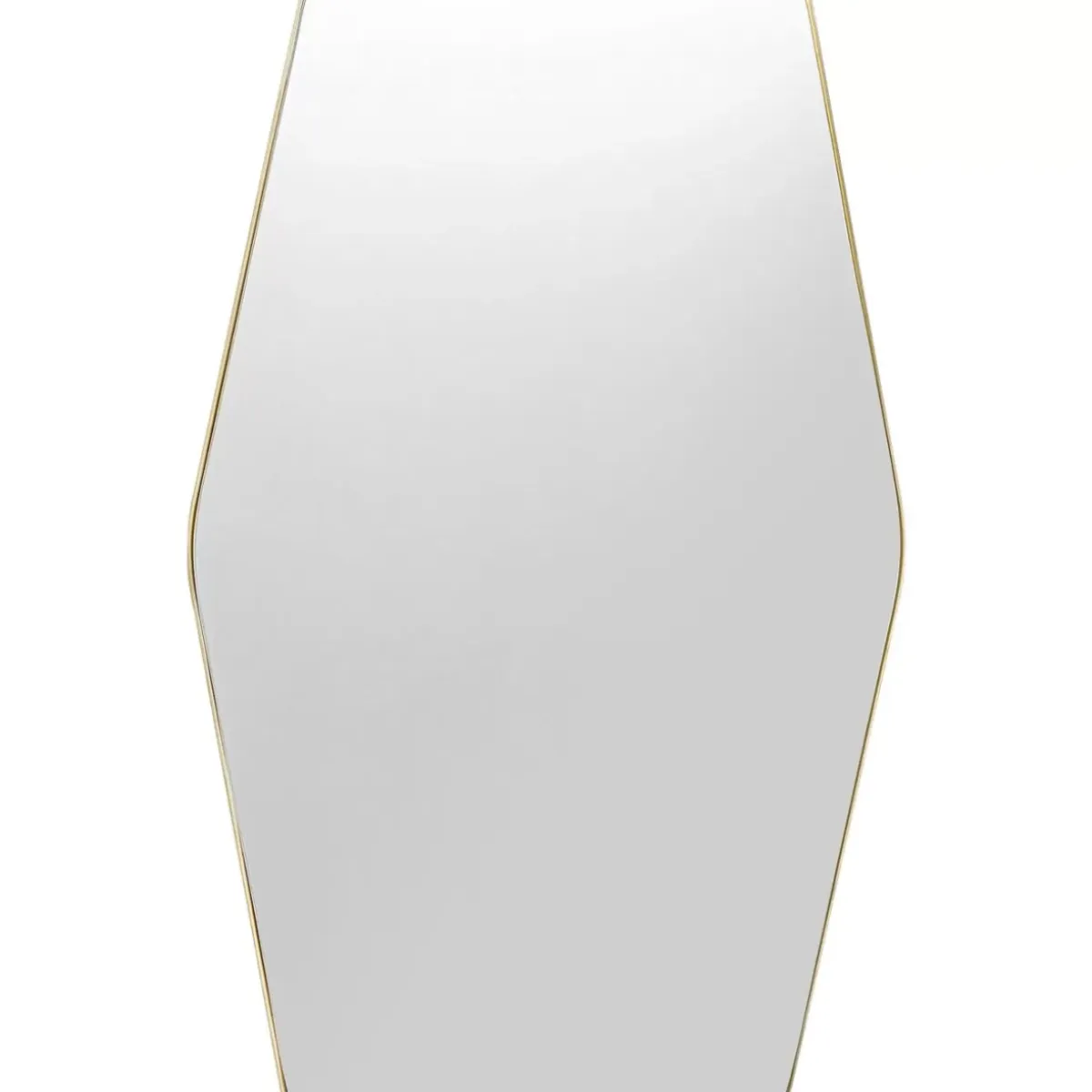 Sale Wandspiegel Shape Hexagon Brass 64X94,5Cm Spiegel