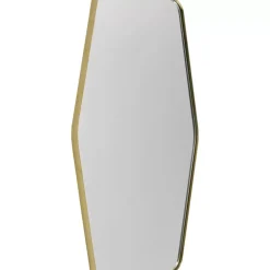 Sale Wandspiegel Shape Hexagon Brass 64X94,5Cm Spiegel