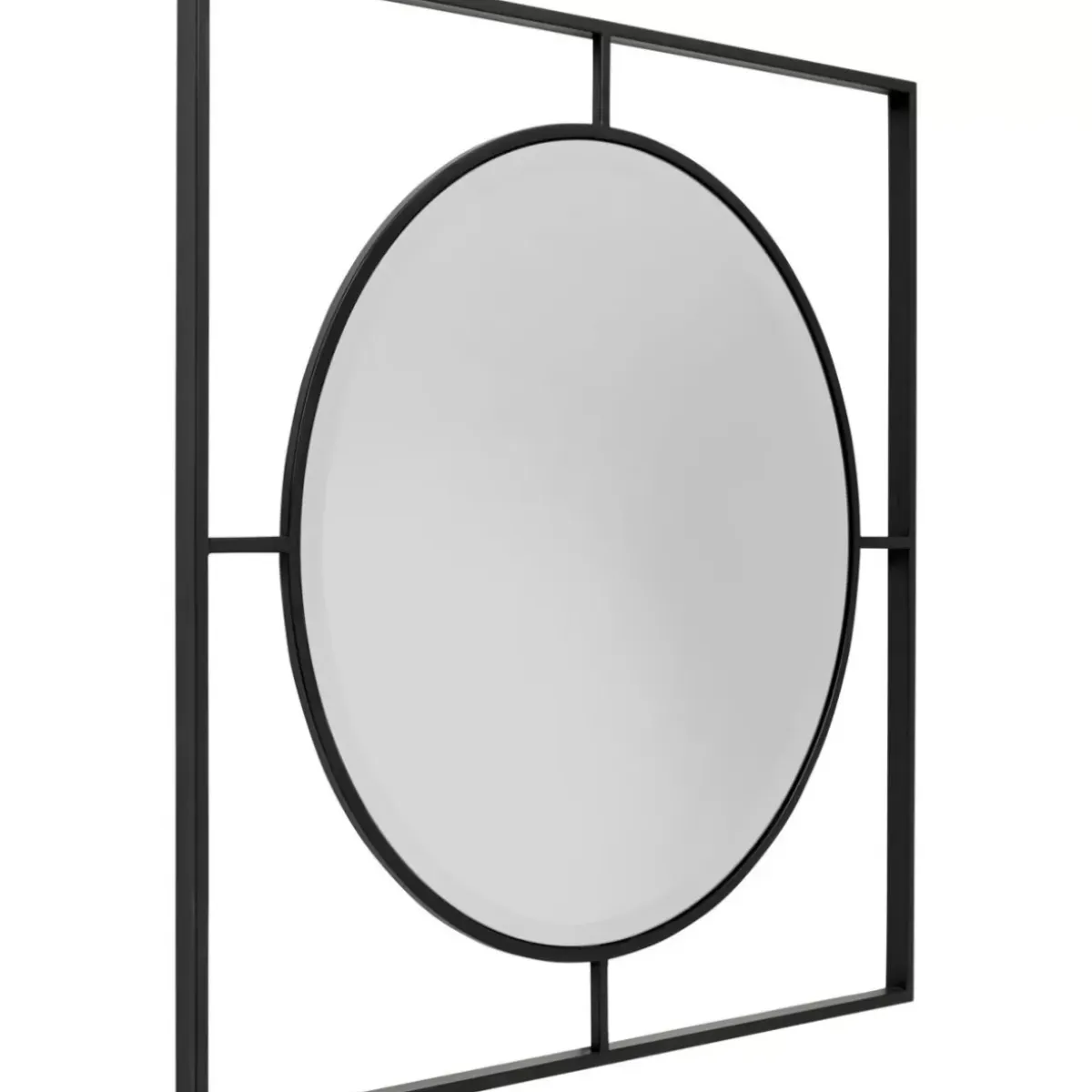 Discount Wandspiegel Stanford Frame Matt Schwarz O90Cm Spiegel