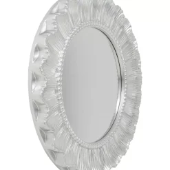 Outlet Wandspiegel Sun Ray Silber O84Cm Spiegel