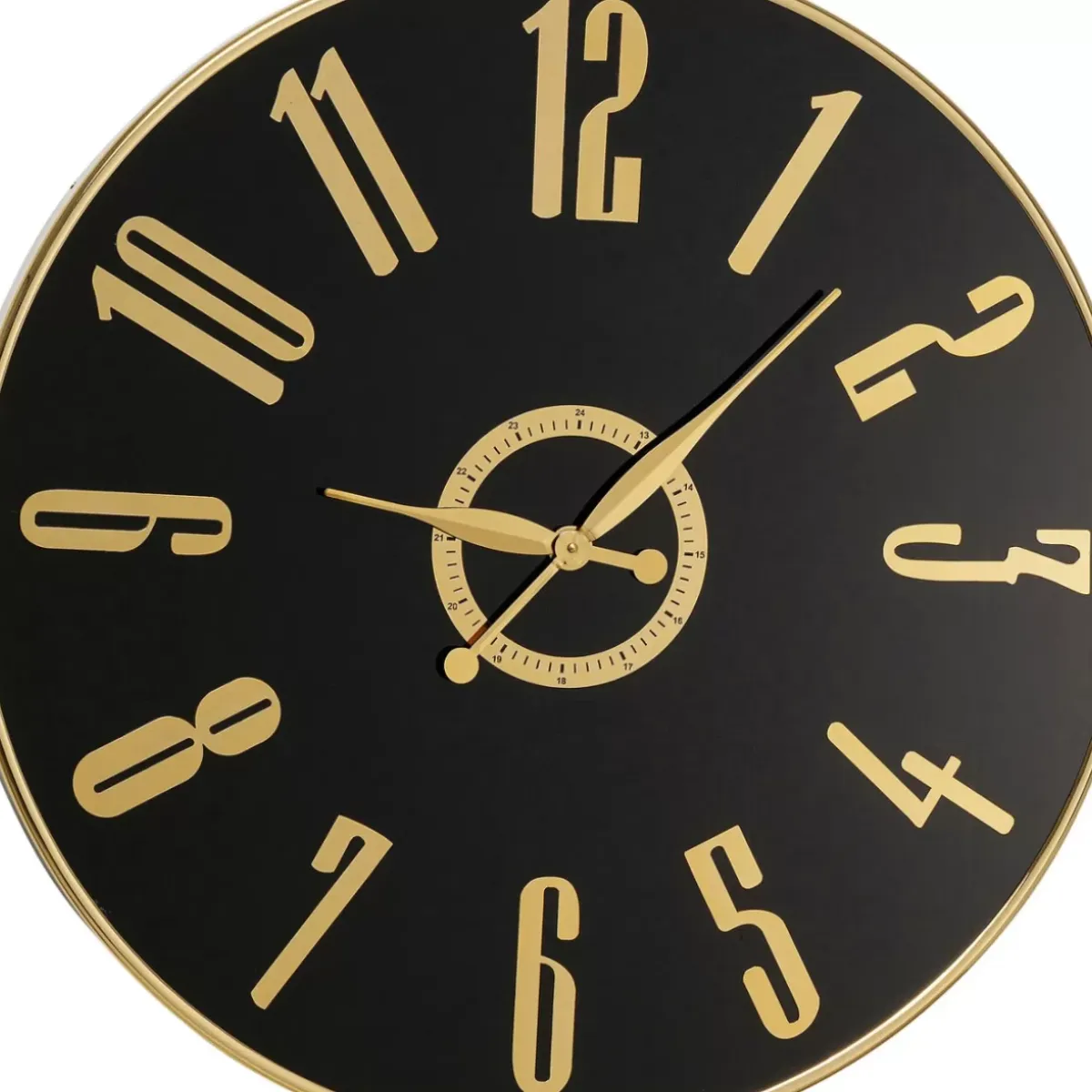 Clearance Wanduhr Casino Schwarz O76Cm Uhren