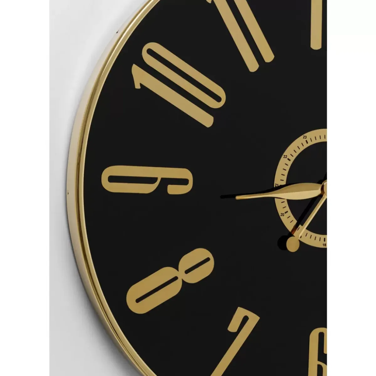 Clearance Wanduhr Casino Schwarz O76Cm Uhren
