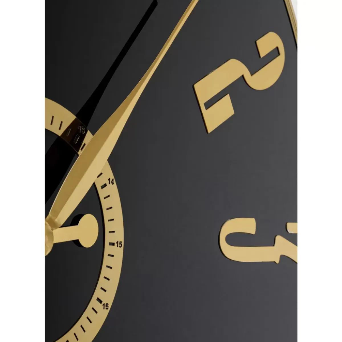Clearance Wanduhr Casino Schwarz O76Cm Uhren