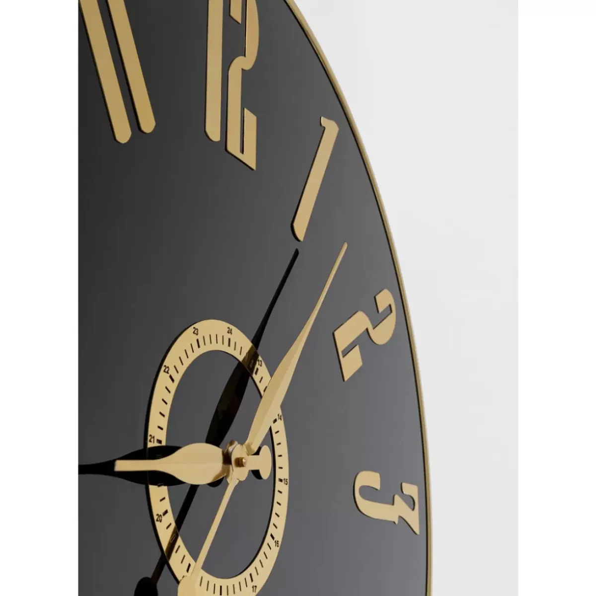 Clearance Wanduhr Casino Schwarz O76Cm Uhren