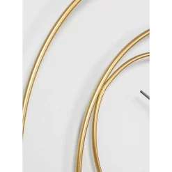 Wanduhr Circular Gold O74Cm Uhren