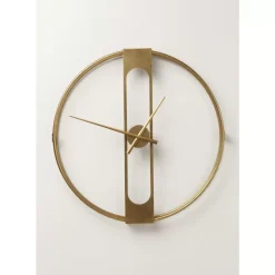 Discount Wanduhr Clip Gold O60Cm Uhren