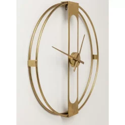 Discount Wanduhr Clip Gold O60Cm Uhren