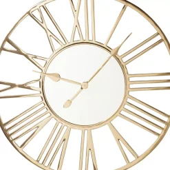 Wanduhr Giant Gold O80Cm Uhren