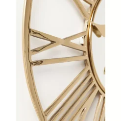 Wanduhr Giant Gold O80Cm Uhren