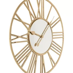 Wanduhr Giant Gold O80Cm Uhren