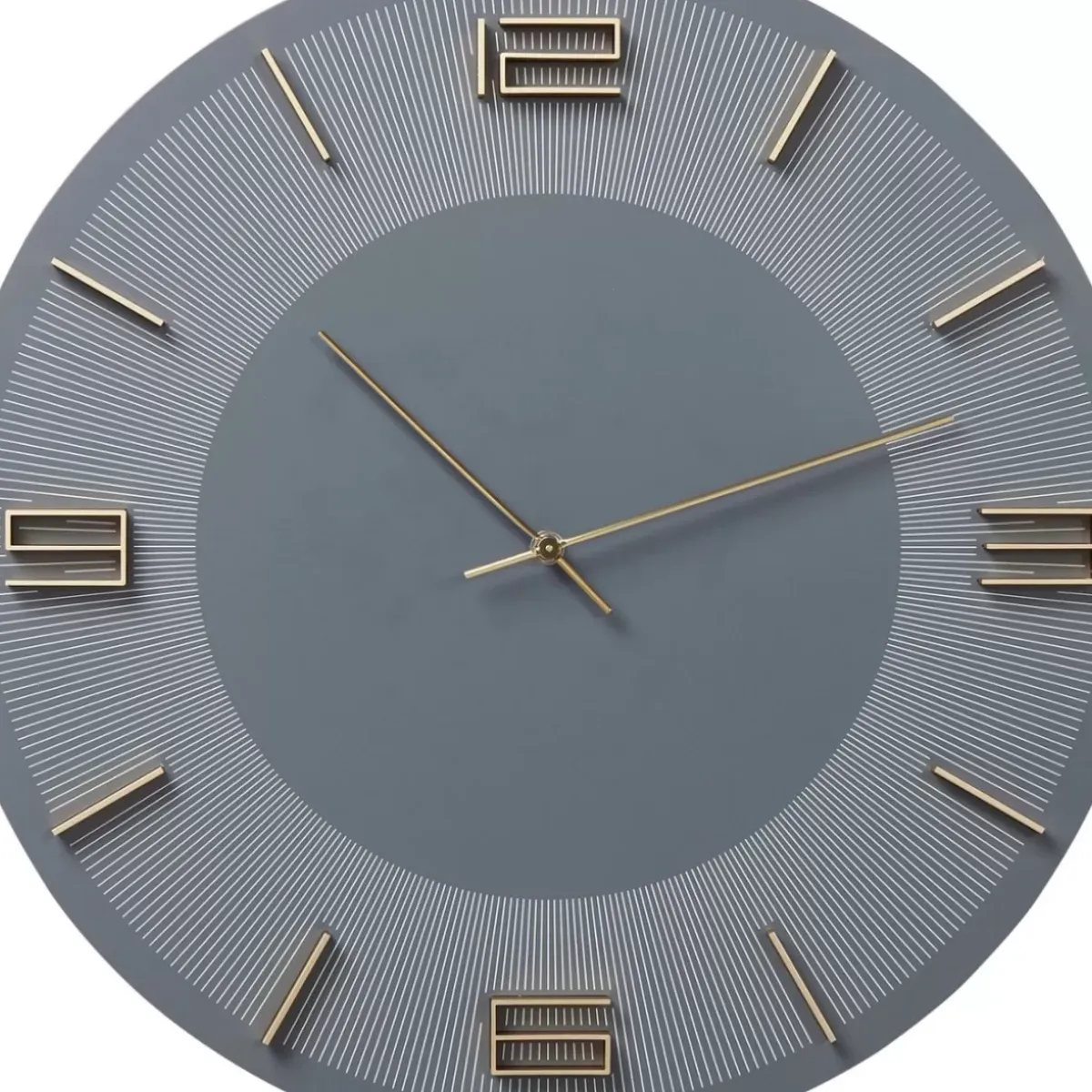 Best Wanduhr Leonardo Grau/Gold Uhren