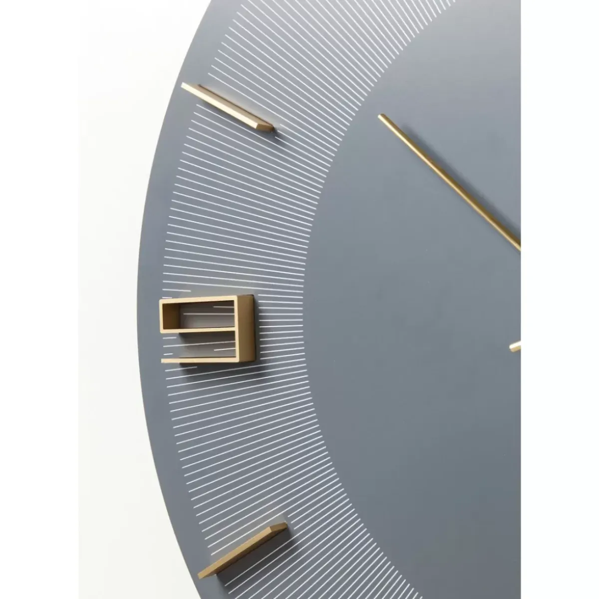 Best Wanduhr Leonardo Grau/Gold Uhren