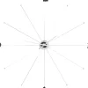 Outlet Wanduhr Like Umbrella Chrome Uhren
